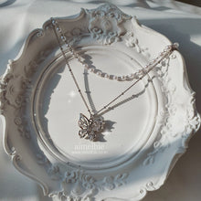 Load image into Gallery viewer, Butterfly Fairy Layered Necklace ((G)I-DLE Miyeon Necklace)