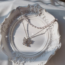 Load image into Gallery viewer, Butterfly Fairy Layered Necklace ((G)I-DLE Miyeon Necklace)