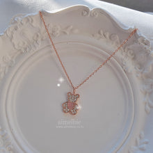 Load image into Gallery viewer, Baby Bear Necklace - Pink
