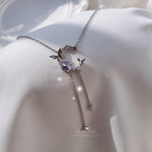 Load image into Gallery viewer, Lavender Moon Necklace