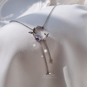 Lavender Moon Necklace