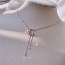 Load image into Gallery viewer, Lavender Moon Necklace