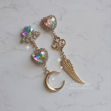 Load image into Gallery viewer, Aurora Lunar Angel Earrings