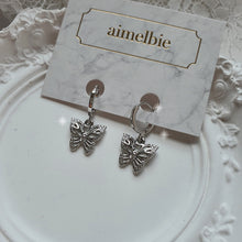 Load image into Gallery viewer, The Little Butterfly Huggies Earrings