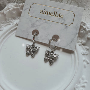 The Little Butterfly Huggies Earrings