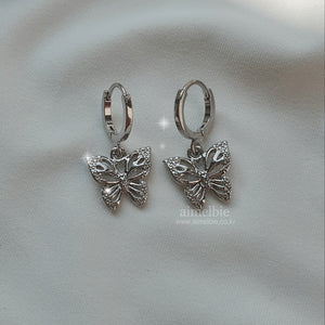 The Little Butterfly Huggies Earrings