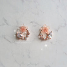 Load image into Gallery viewer, Petit Cherry Blossom Earrings