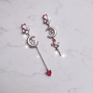The Moon Tinkerbell Earrings