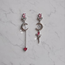 Load image into Gallery viewer, The Moon Tinkerbell Earrings
