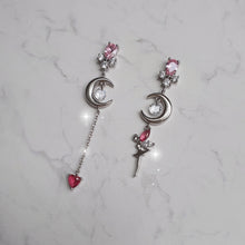Load image into Gallery viewer, The Moon Tinkerbell Earrings