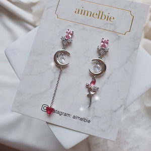 The Moon Tinkerbell Earrings