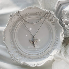 Load image into Gallery viewer, Baby Angel Layered Necklace - Silver ver. (KISS OF LIFE Belle Neklace)