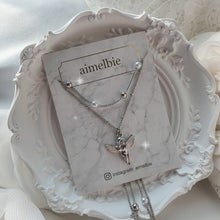Load image into Gallery viewer, Baby Angel Layered Necklace - Silver ver.