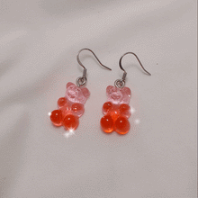 Load image into Gallery viewer, Gummy Bear Earrings - Grapefruit