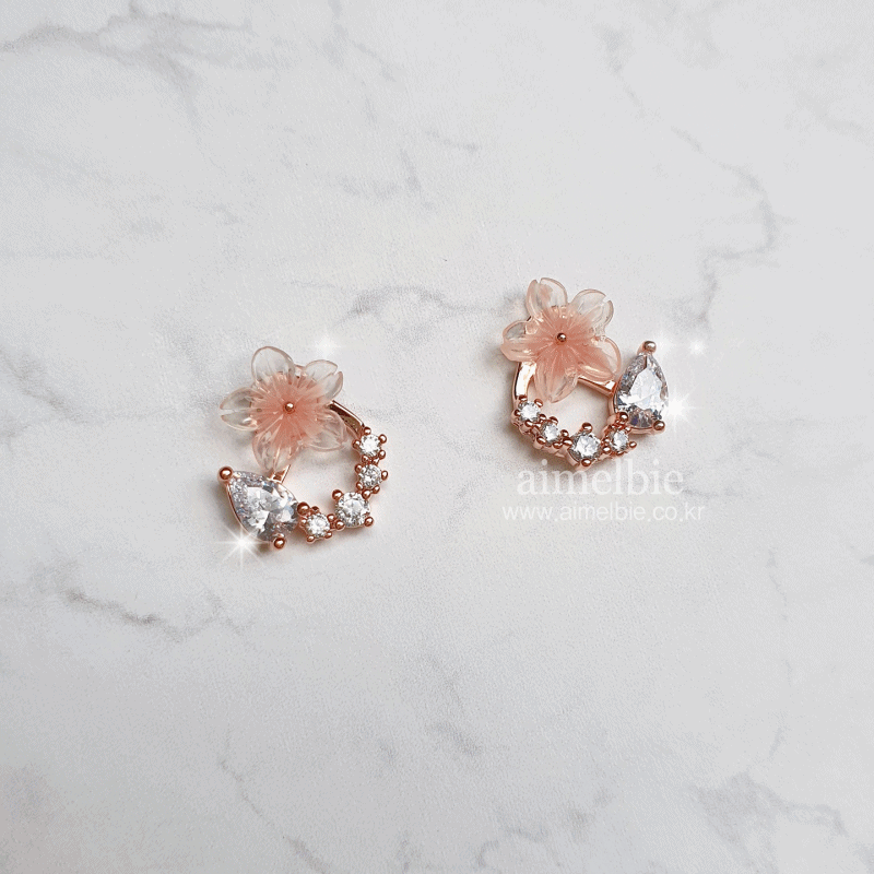 Petit Cherry Blossom Earrings