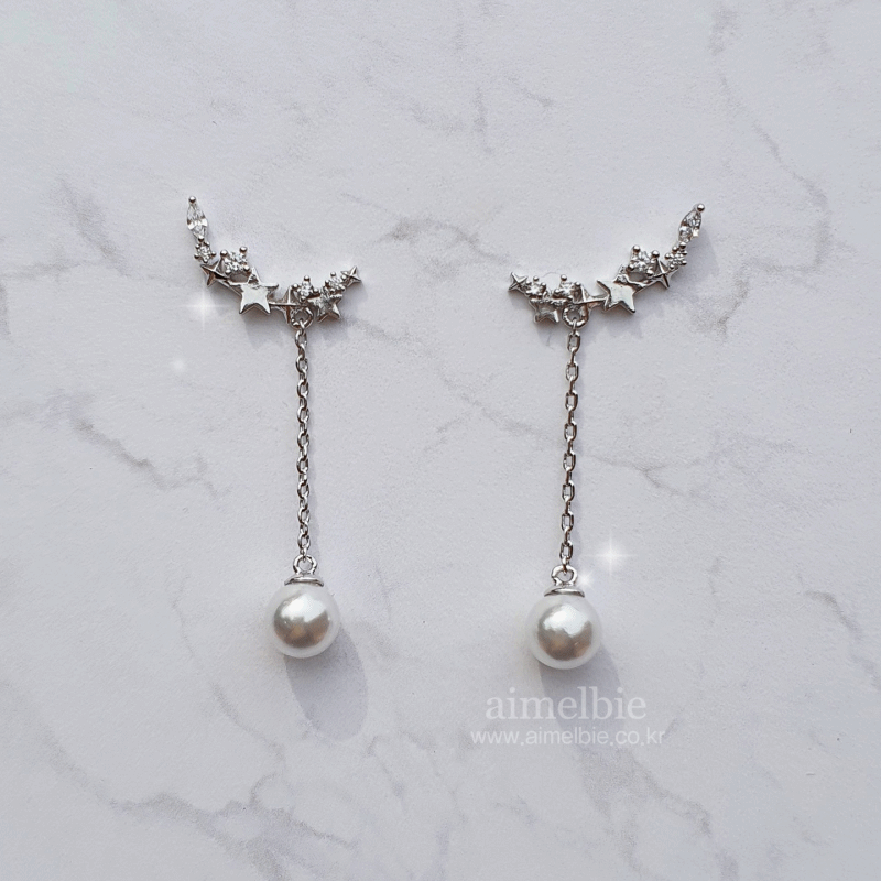 Jewel milkyway earrings