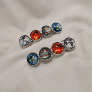 Solar System Hair Pins (2pcs set)