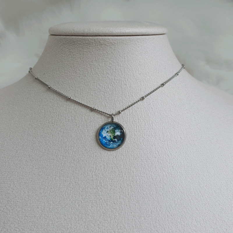 Solar System Planets Series - The Earth Semi Choker