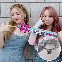 Load image into Gallery viewer, Bling Butterfly Choker Necklace (Rocket Punch Dahyun Necklace)
