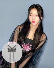 Load image into Gallery viewer, Bling Butterfly Earrings - Longdrop (STAYC Isa, Woo!ah! Minseo Earrings)