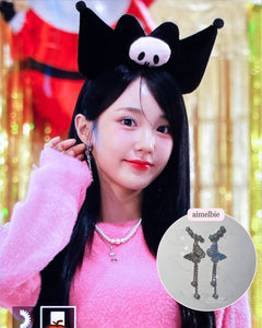 Butterfly Elf Queen Earrings (Woo!ah! Nana, Kep1er Xiaoting Earrings)