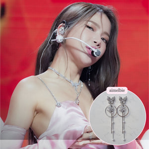 Butterfly Fairy in the Garden Earrings (Mamamoo Solar, STAYC Sieun, Momoland Jane Earrings)