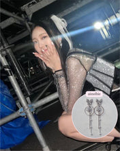 Load image into Gallery viewer, Butterfly Fairy in the Garden Earrings (Mamamoo Solar, STAYC Sieun, Momoland Jane Earrings)