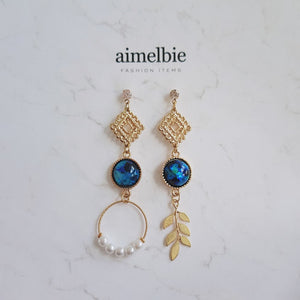 [Kim Sejeong Earrings] The Ancient Blue Planet Earrings