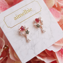 Load image into Gallery viewer, Morning Dew Earrings - Pink