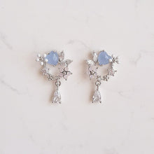 Load image into Gallery viewer, Morning Dew Earrings - Light Blue