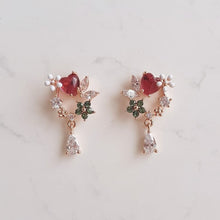 Load image into Gallery viewer, Morning Dew Earrings - Pink