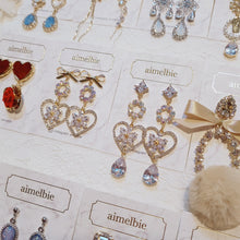Load image into Gallery viewer, Aurora Princess Earrings (fromis_9 Hayoung, Weki Meki Rina earrings)