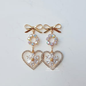 Aurora Princess Earrings (fromis_9 Hayoung, Weki Meki Rina earrings)