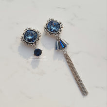 Load image into Gallery viewer, Deep Ocean Treasure Earrings