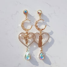 Load image into Gallery viewer, Angelic Moon Earrings (Weki Meki Sei, Yukika Earrings)