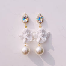 Load image into Gallery viewer, Twin Angels Earrings