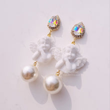 Load image into Gallery viewer, Twin Angels Earrings