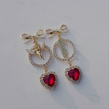 Load image into Gallery viewer, Cupid&#39;s Heart Earrings