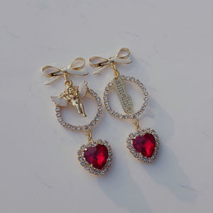 Cupid's Heart Earrings