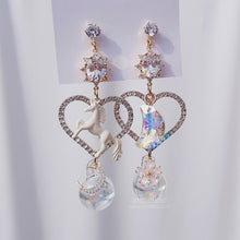 Load image into Gallery viewer, Luna Unicorn Fairytale Earrings (Fanatics Sika Earrings)