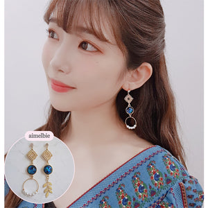 [Kim Sejeong Earrings] The Ancient Blue Planet Earrings