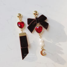 Load image into Gallery viewer, Brown Magic Girl Earrings (Alice Sohee, Alice Yukyung Earrings)