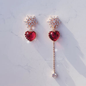 Winter Love Spell Earrings - Simple (Pink)