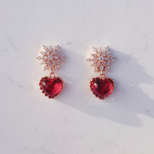 Load image into Gallery viewer, Winter Love Spell Earrings - Simple (Pink)