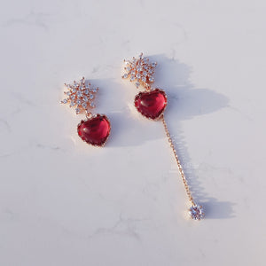 Winter Love Spell Earrings - Simple (Pink)
