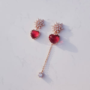 Winter Love Spell Earrings - Simple (Pink)