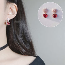 Load image into Gallery viewer, Winter Love Spell Earrings - Simple (Pink)
