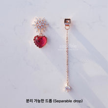 Load image into Gallery viewer, Winter Love Spell Earrings - Simple (Pink)