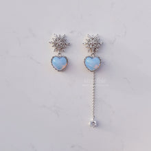 Load image into Gallery viewer, Winter Love Spell Earrings - Simple (Light Blue)