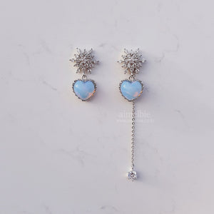Winter Love Spell Earrings - Simple (Light Blue)